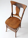 antique splat back dining chair