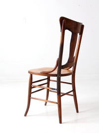 antique splat back dining chair