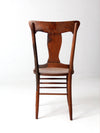 antique splat back dining chair