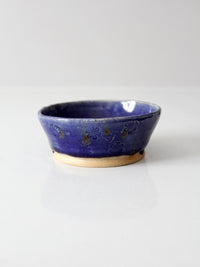 vintage handmade studio pottery bowl