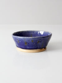 vintage handmade studio pottery bowl