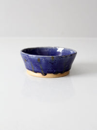 vintage handmade studio pottery bowl