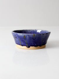vintage handmade studio pottery bowl