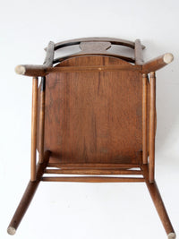 antique splat back dining chair