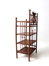 antique Victorian etagere shelf stand