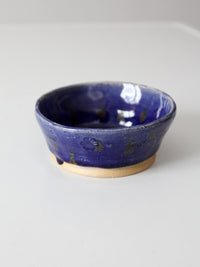 vintage handmade studio pottery bowl