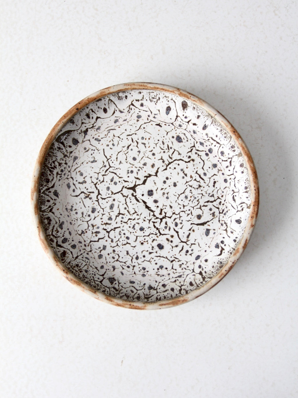 Ingsrcru Wiley Studio vintage 1976 Jo Wiley handmade studio pottery plate – 86 Vintage