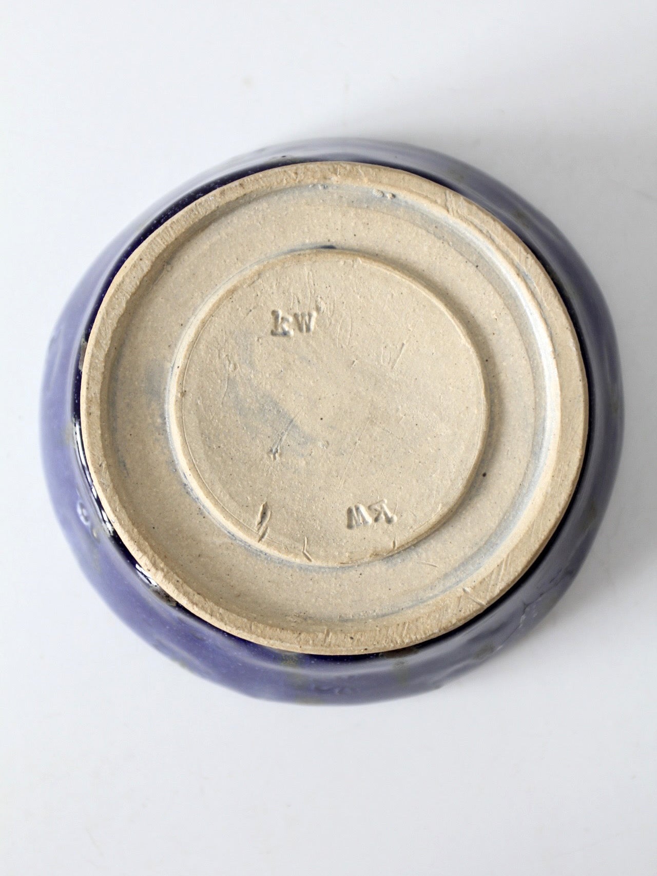 vintage handmade studio pottery bowl