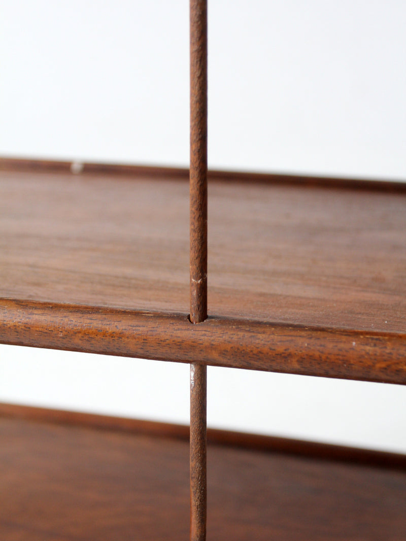 antique Victorian etagere shelf stand