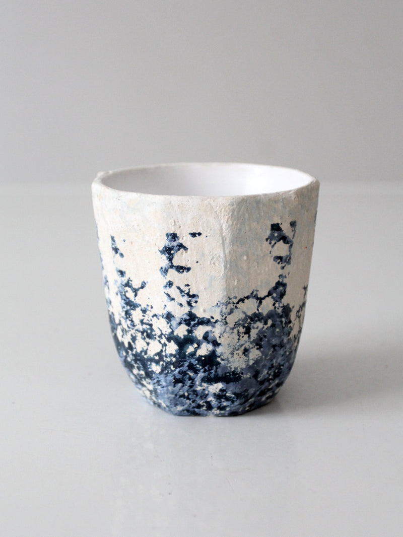 vintage studio pottery vase
