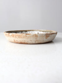 vintage 1976 Jo Wiley studio pottery plate