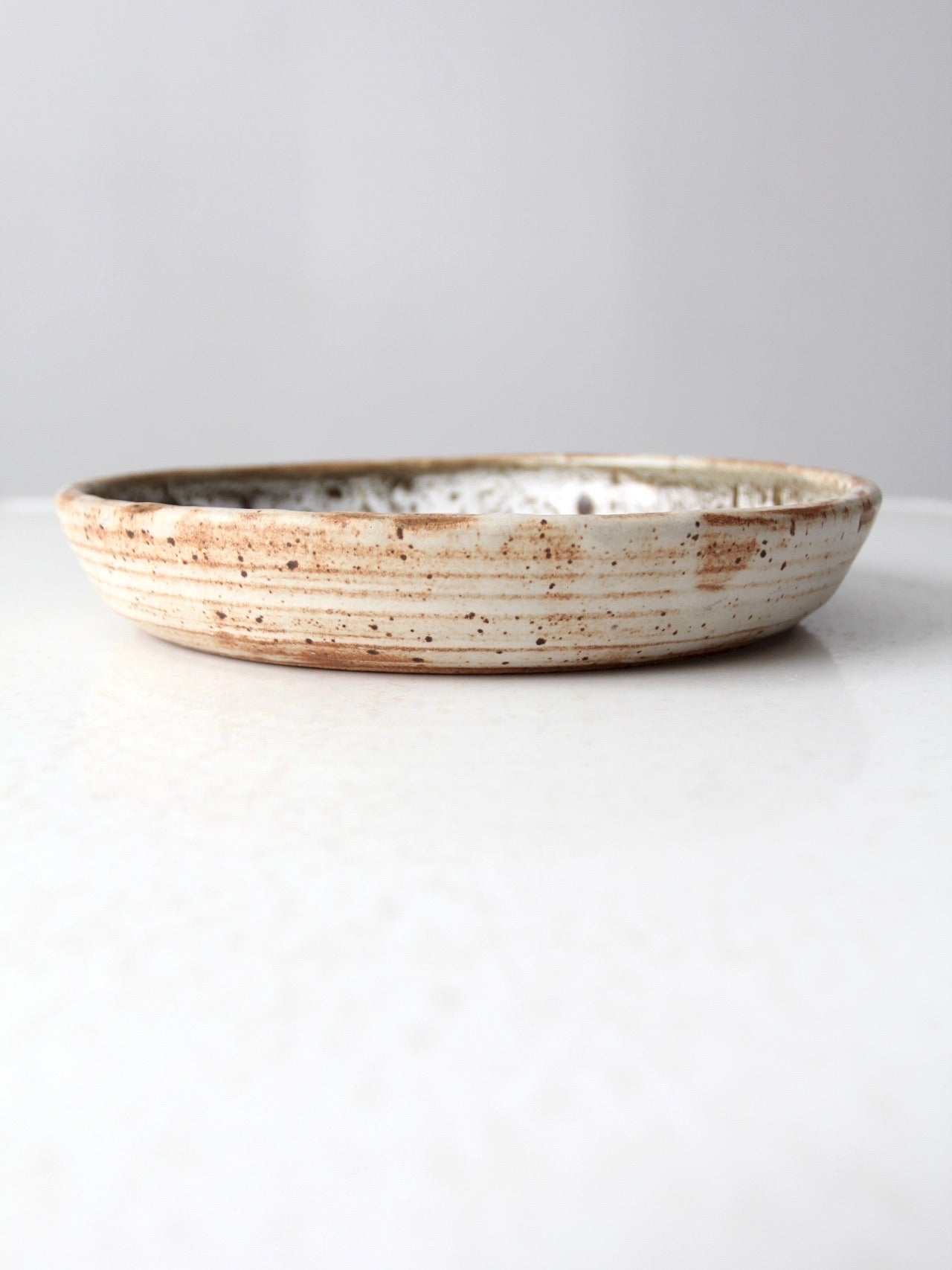 vintage 1976 Jo Wiley studio pottery plate