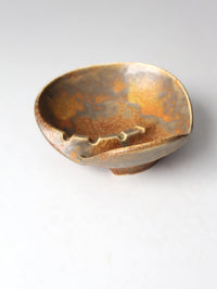 mid-century Haeger pottery ashtray