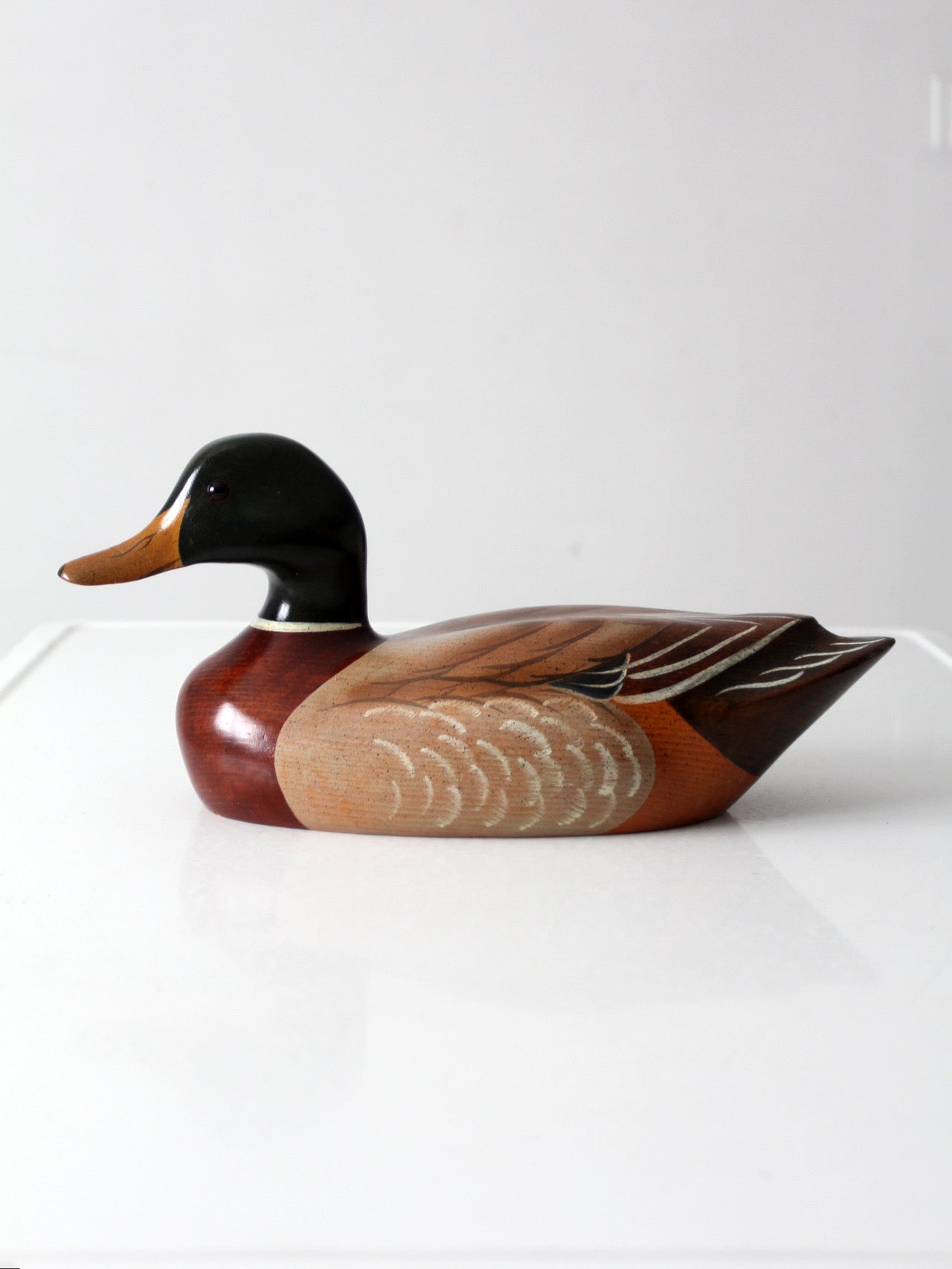 vintage Bob May mallard duck decoy