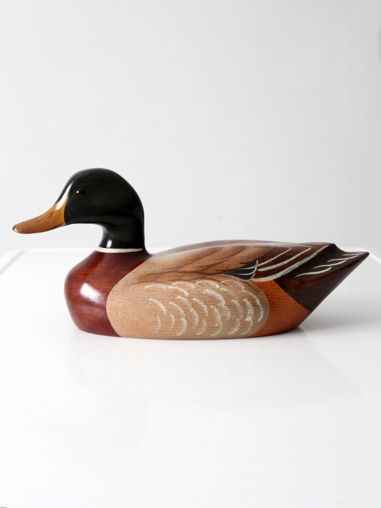 vintage Bob May mallard duck decoy