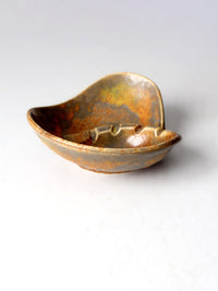 mid-century Haeger pottery ashtray