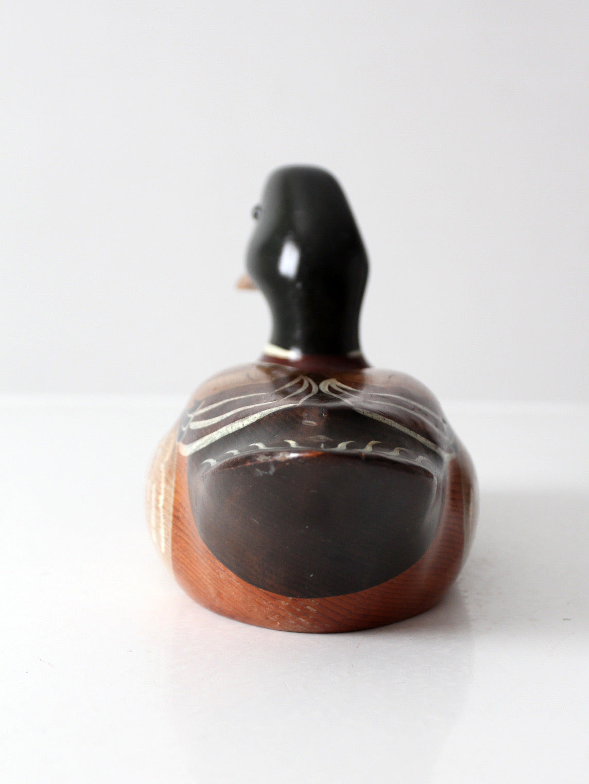 vintage Bob May mallard duck decoy