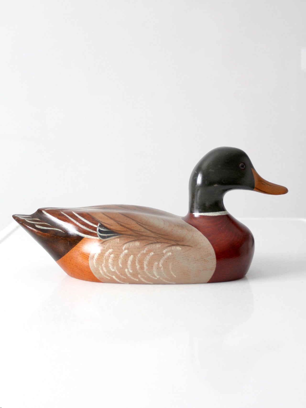 vintage Bob May mallard duck decoy
