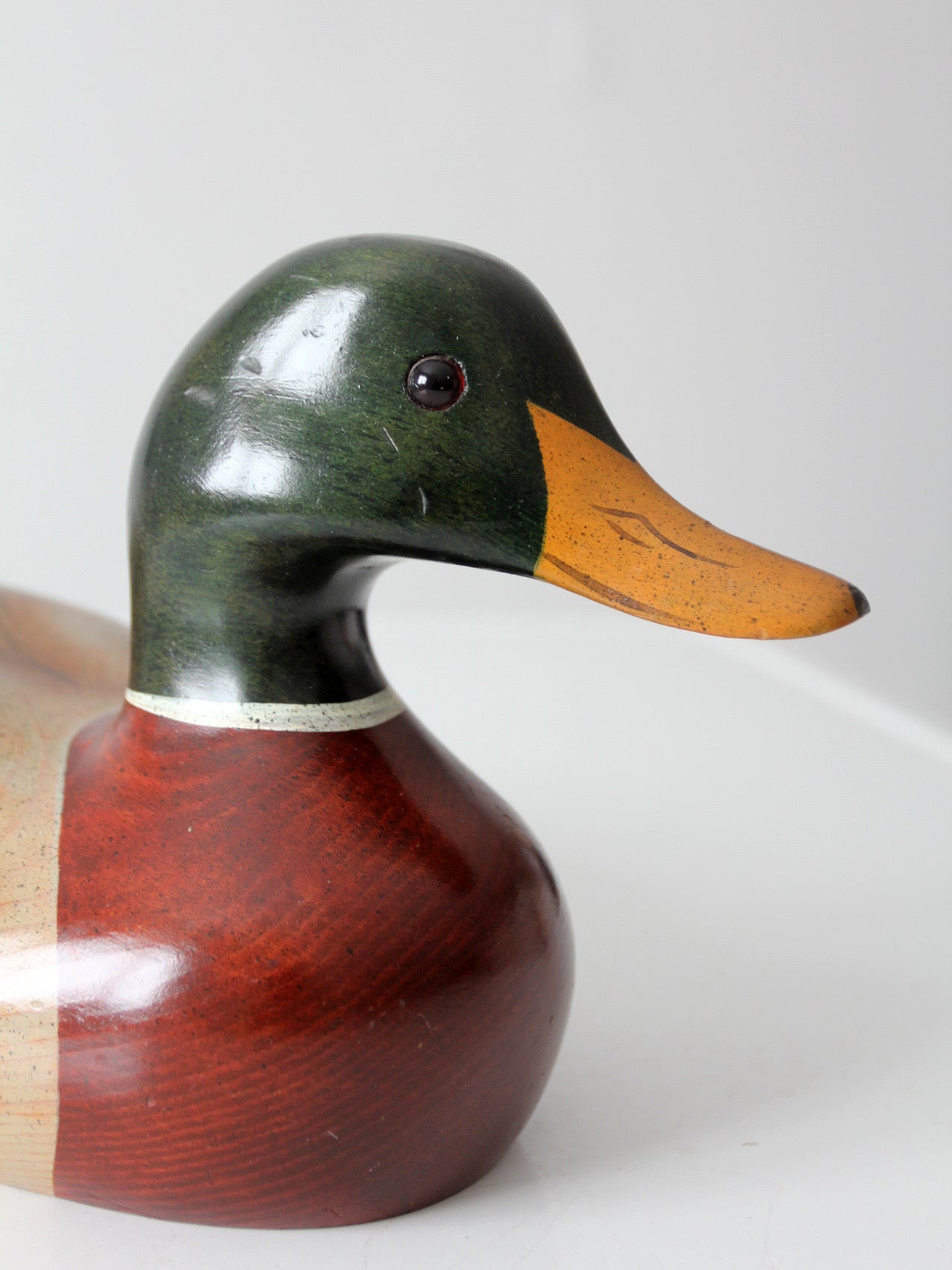 vintage Bob May mallard duck decoy