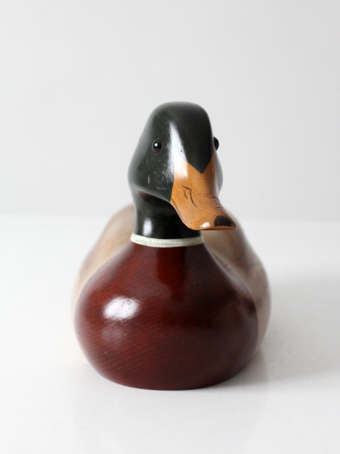 vintage Bob May mallard duck decoy
