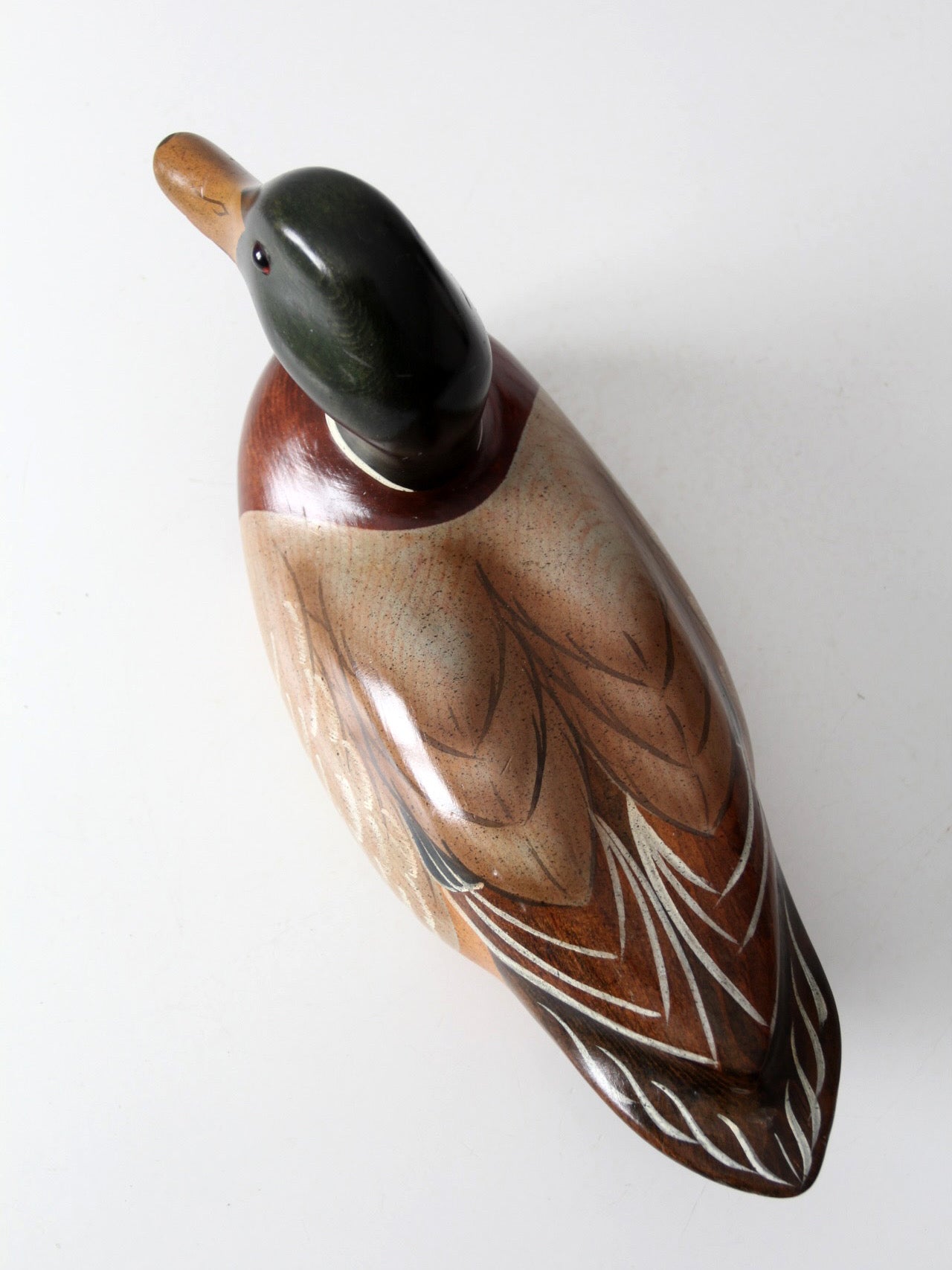 vintage Bob May mallard duck decoy