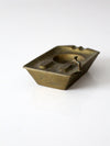 mid-century brass bathtub ashtray