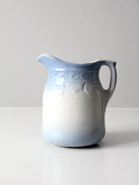 antique salt glaze pitcher