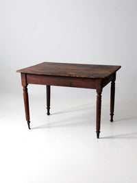 antique farmhouse dining table