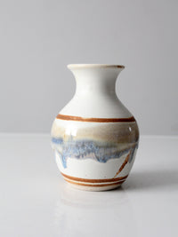 vintage studio pottery vase