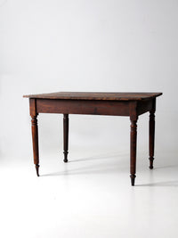 antique farmhouse dining table