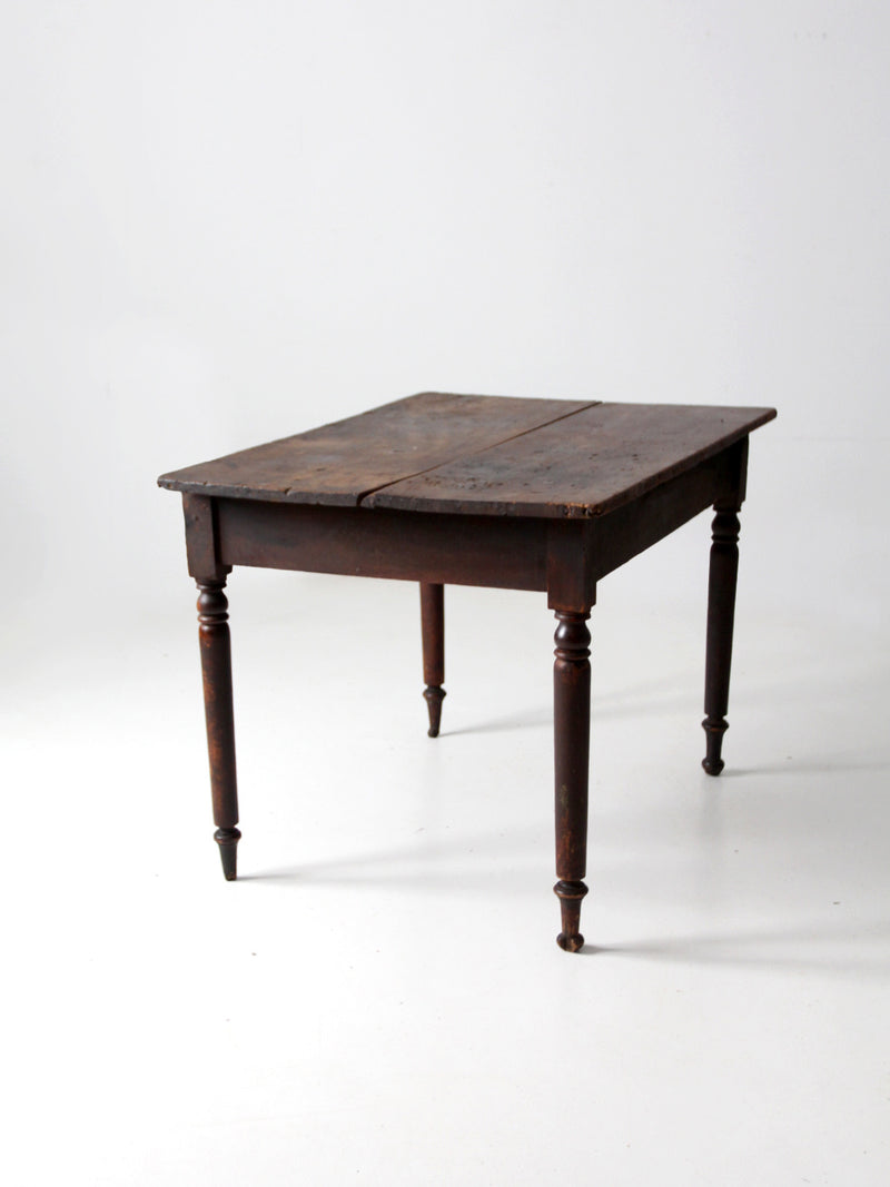 antique farmhouse dining table