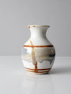 vintage studio pottery vase