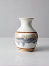 vintage studio pottery vase