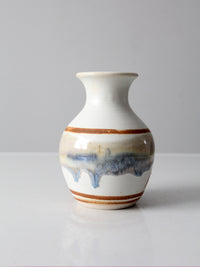 vintage studio pottery vase