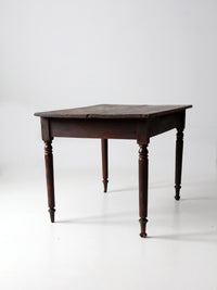 antique farmhouse dining table