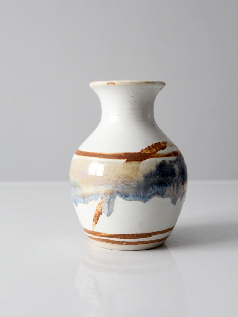 vintage studio pottery vase