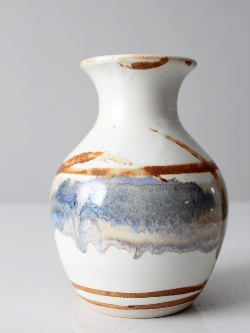 vintage studio pottery vase