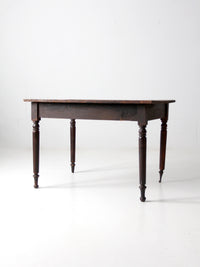 antique farmhouse dining table