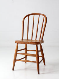 antique Windsor back farmhouse chair