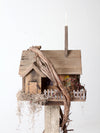 vintage folk art bird house