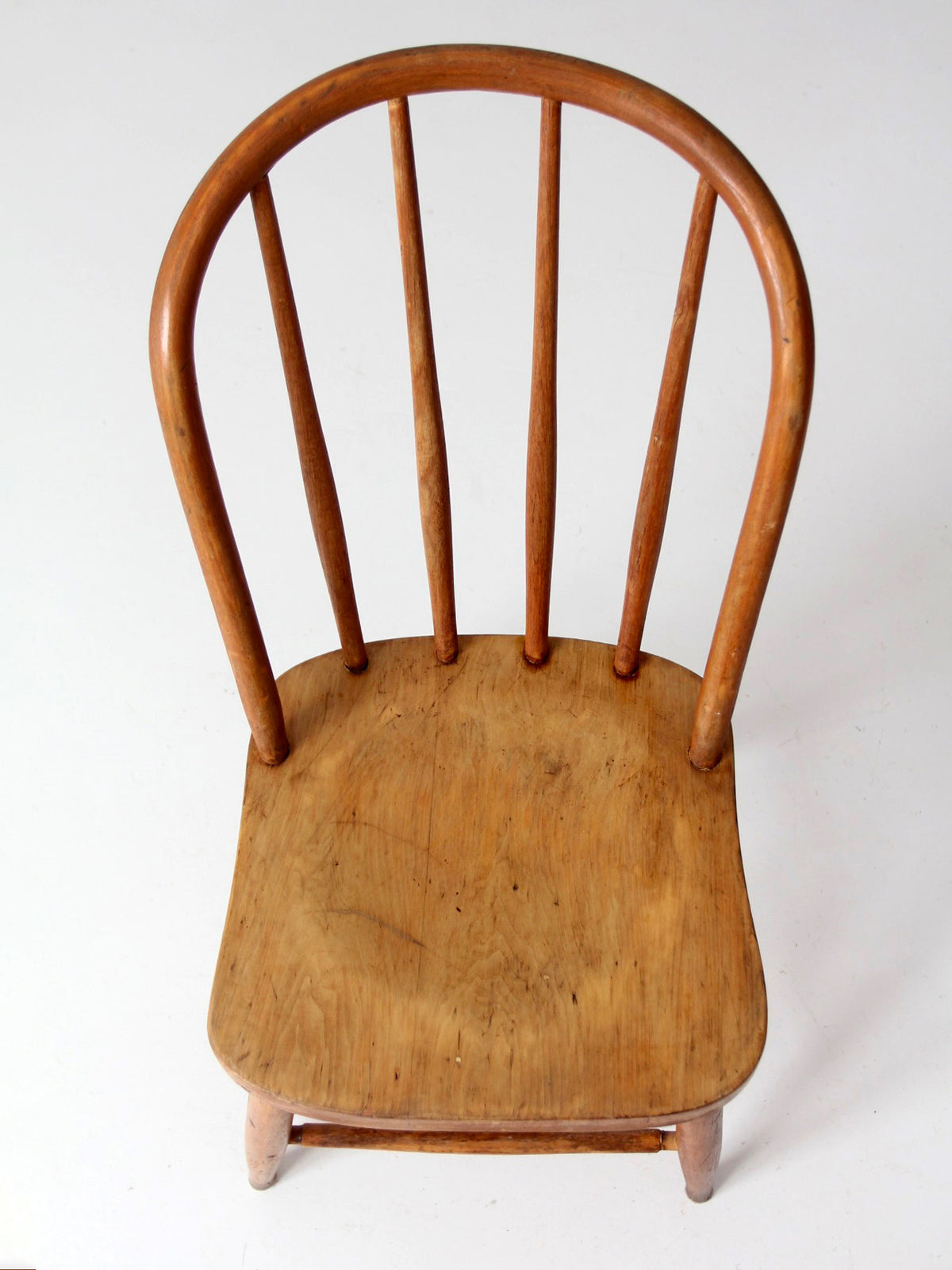 antique Windsor back farmhouse chair