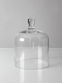 vintage glass cloche