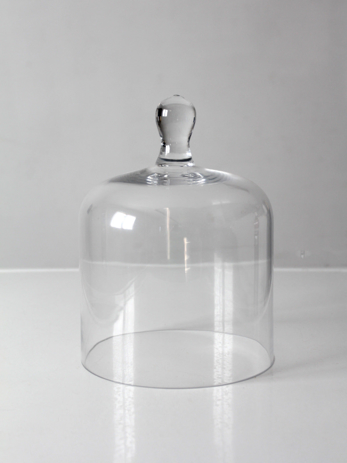 vintage glass cloche