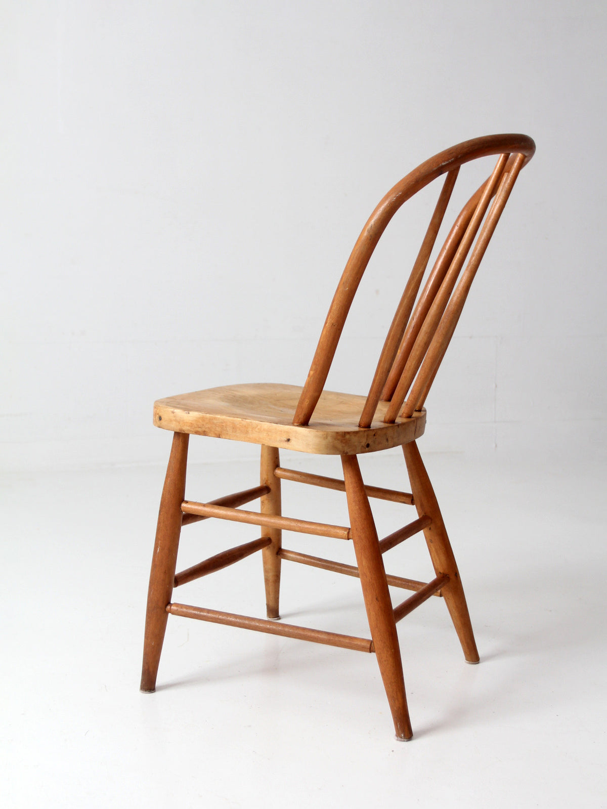 antique Windsor back farmhouse chair