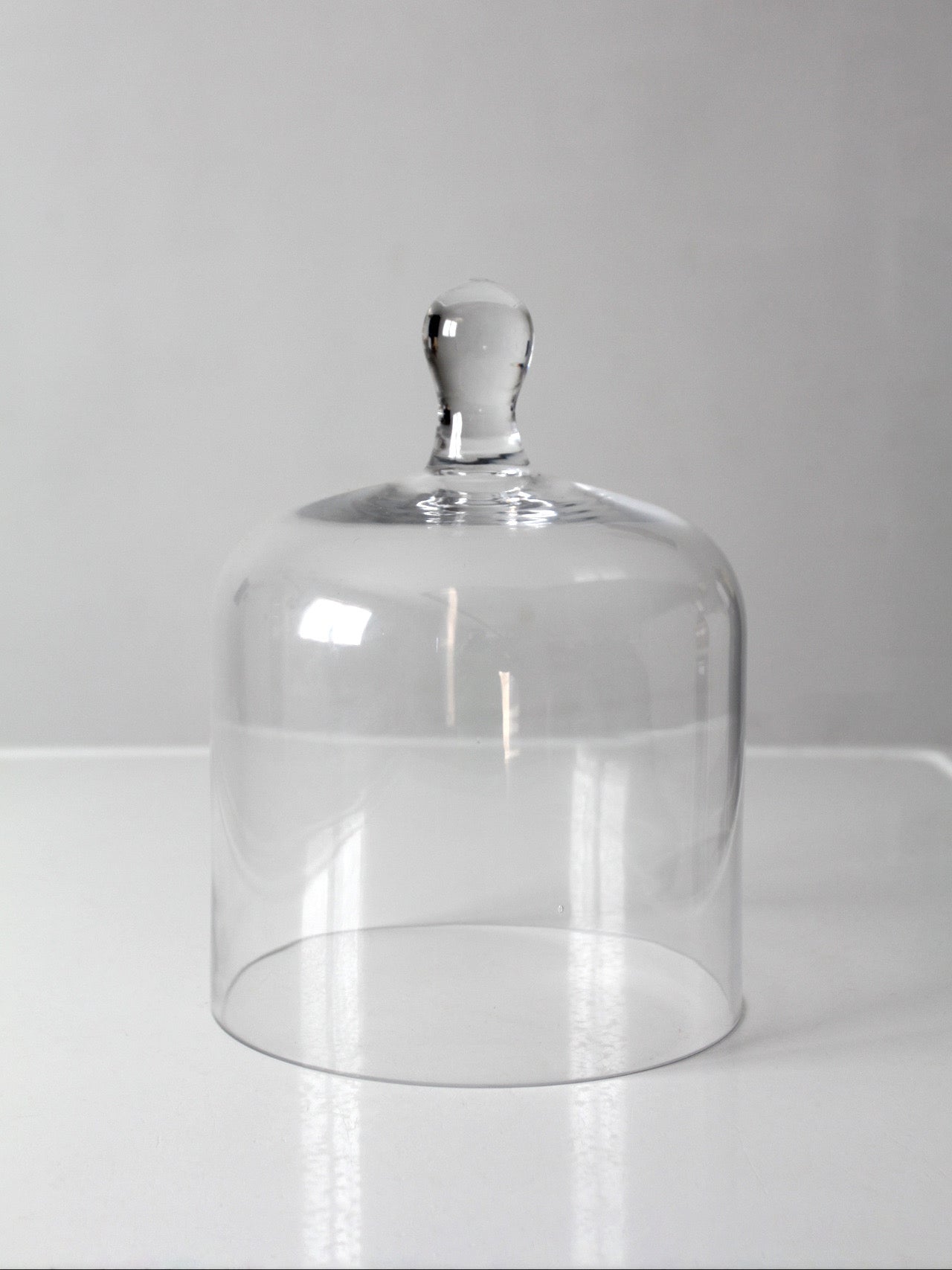 vintage glass cloche