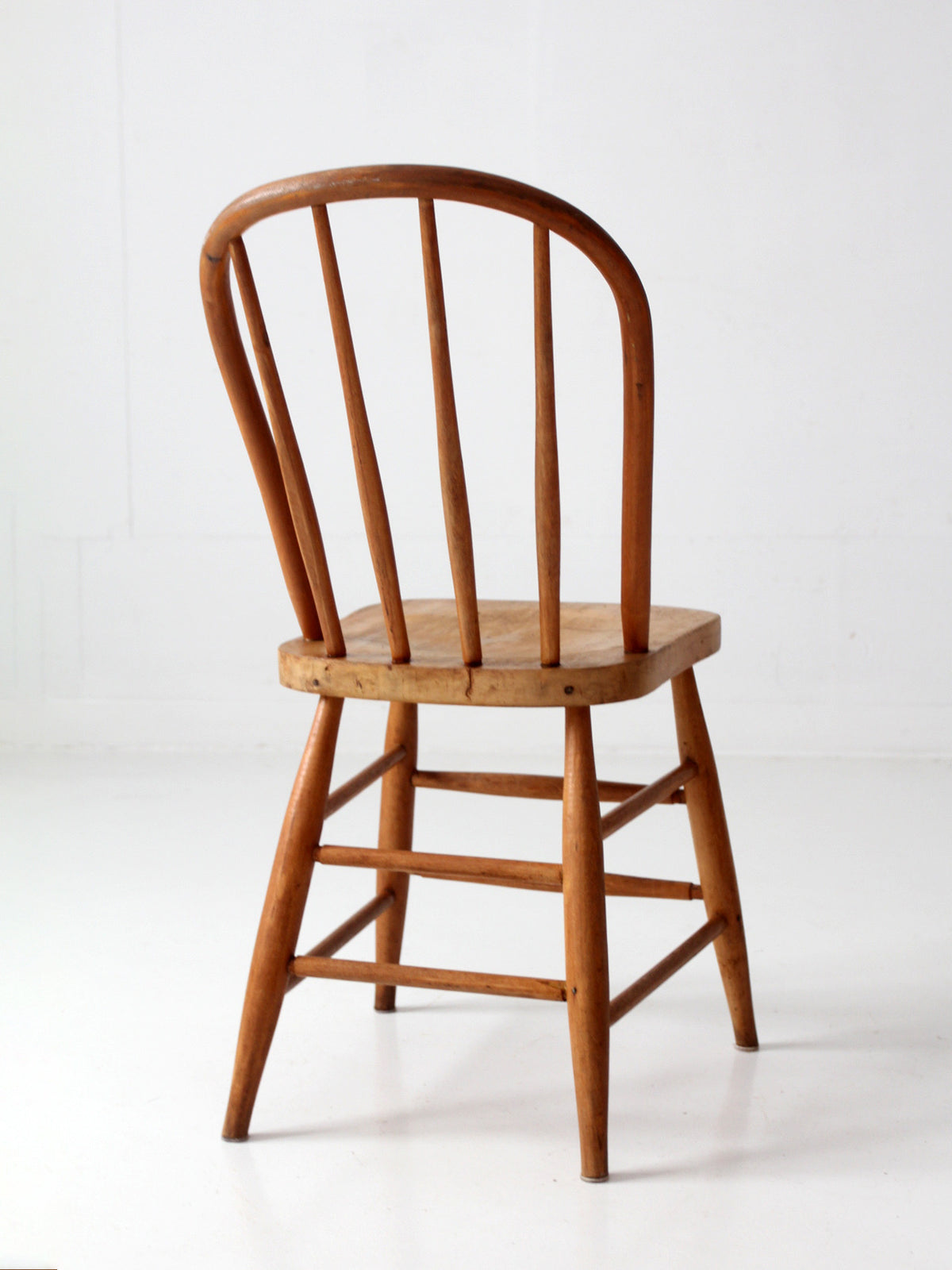 antique Windsor back farmhouse chair