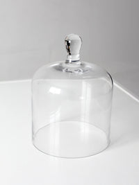 vintage glass cloche