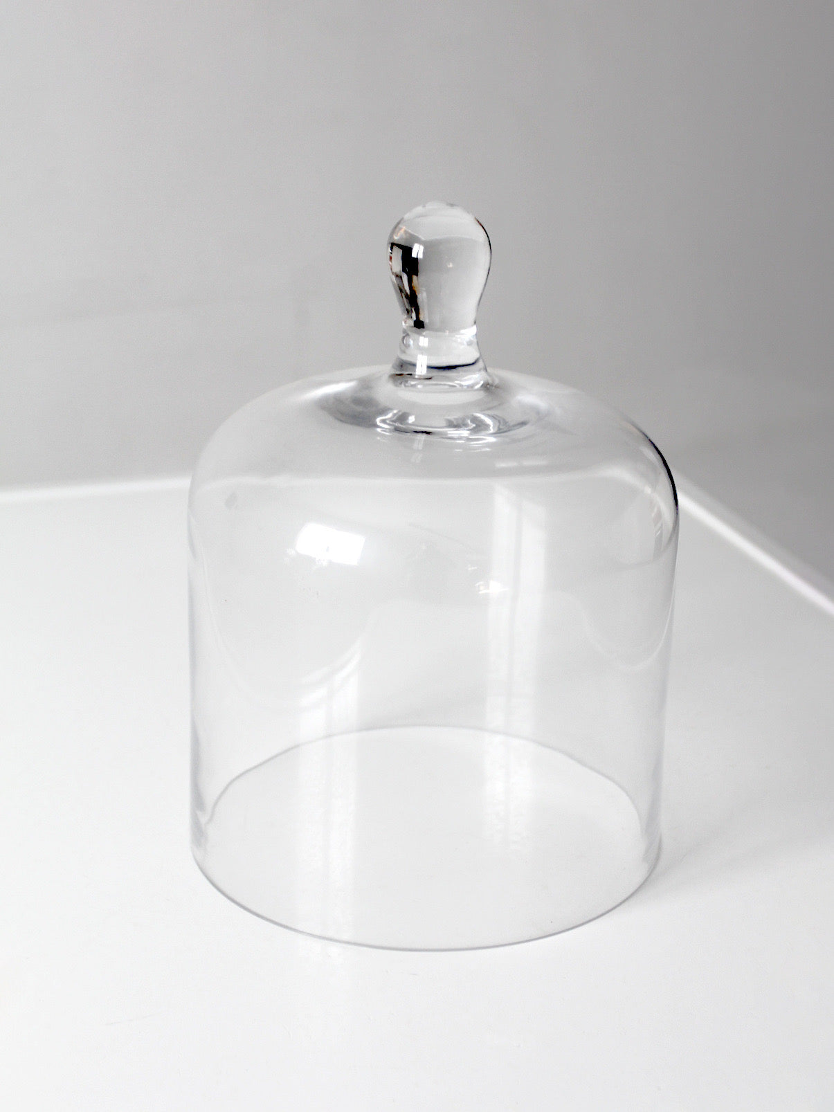 vintage glass cloche