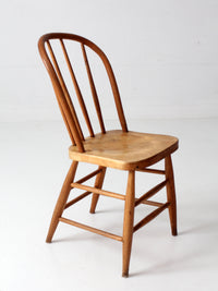 antique Windsor back farmhouse chair