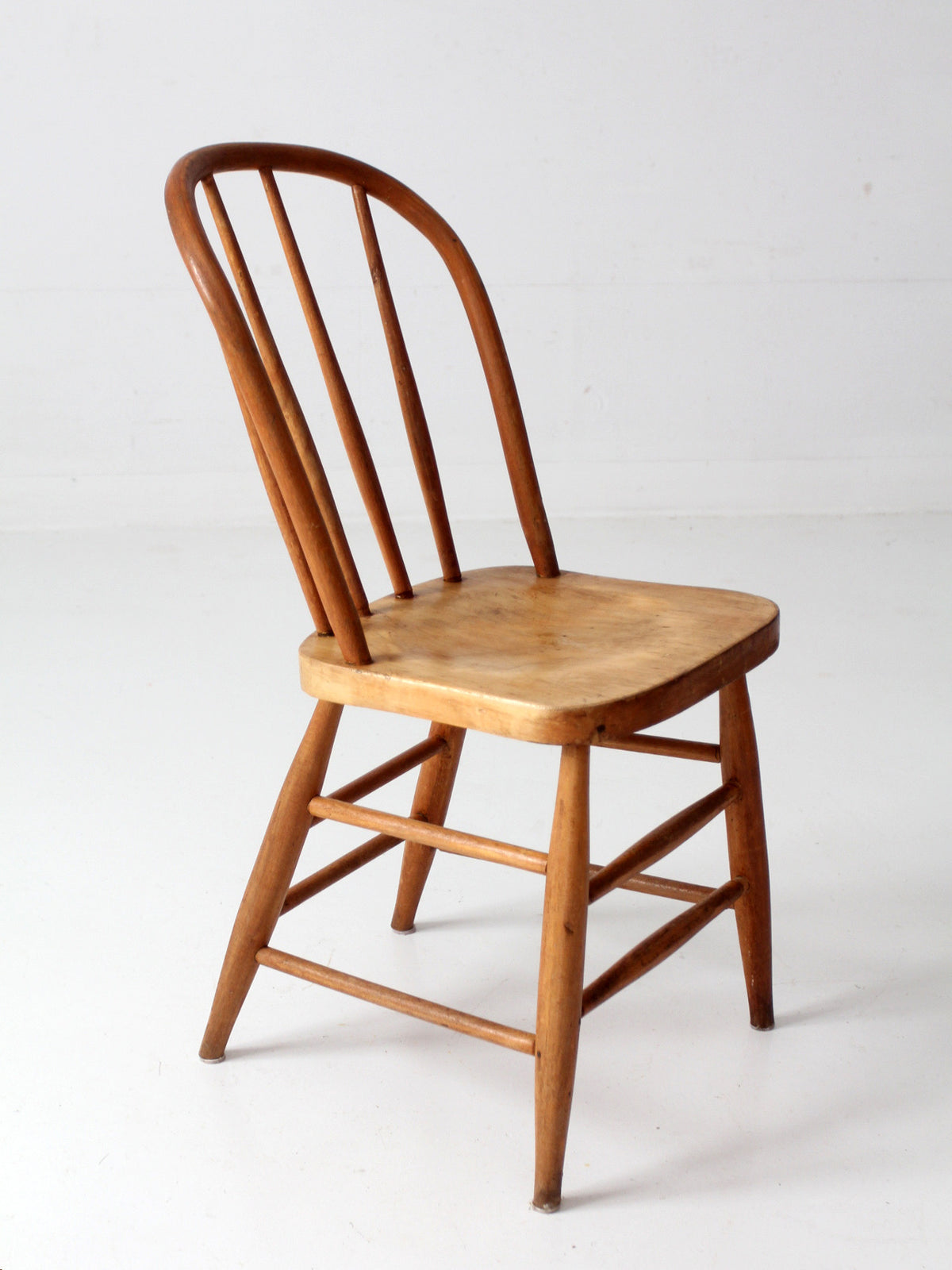antique Windsor back farmhouse chair